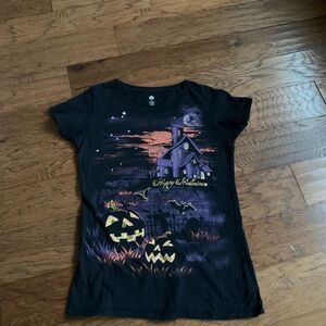 Black Halloween T‎ Shirt